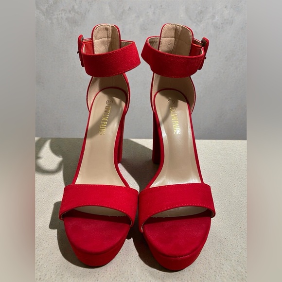 Dream Pairs Shoes - Chic Red Dream Pairs High Heels 👠